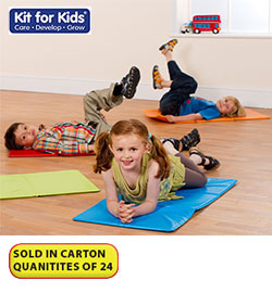 3 Section Folding Activity Mat - Pack Of 24