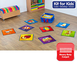 Alphabet Mini Carpets - Set of 26