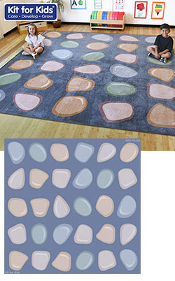 Natural World Pebble Placement Carpet 3m x 3m