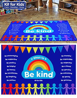 Be Kind Carpet - 2m x 1.33m