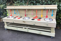 Outdoor Fun For Five Mud Kitchen