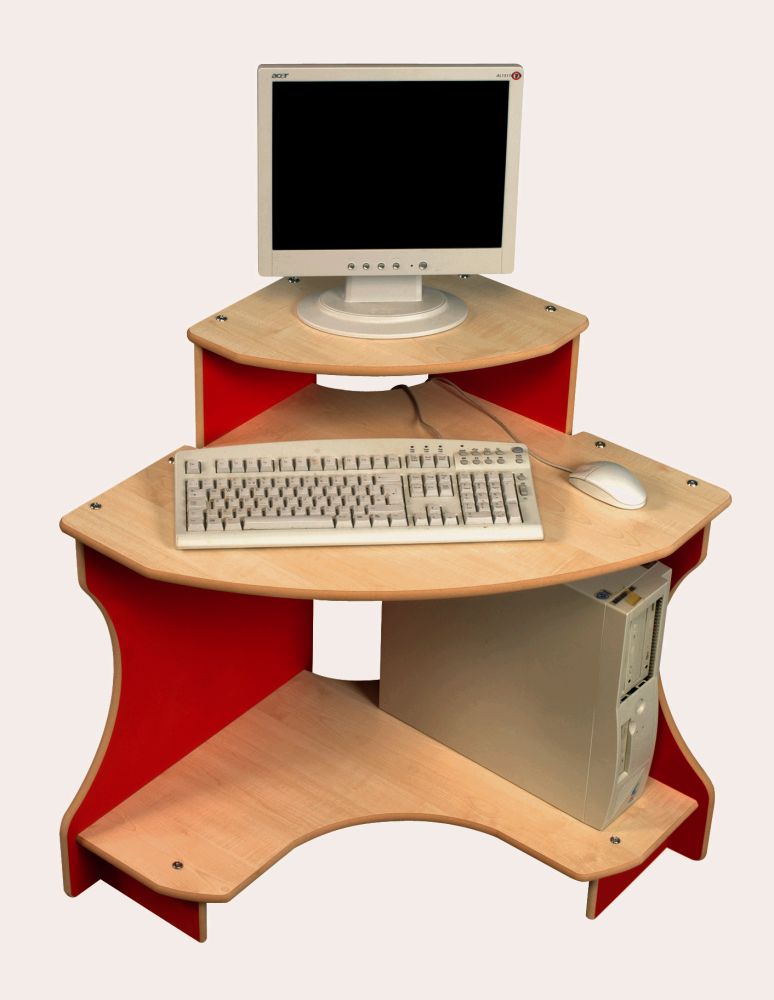 Single Coniston Corner Workstation Single Coniston Corner Workstation