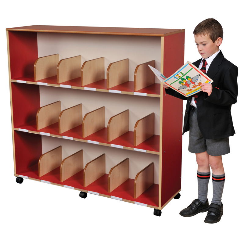 Children's Bookcase with Drywipe Back