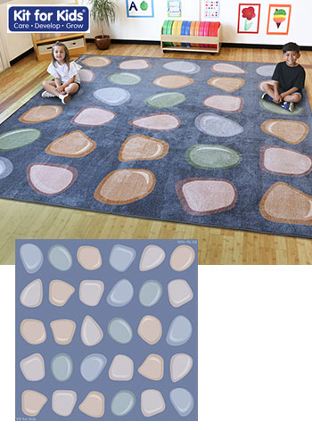 Natural World Pebble Placement Carpet 3m x 3m