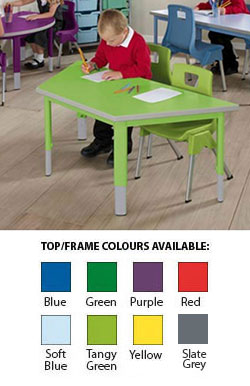 Startright Trapezoidal Height Adjustable Table