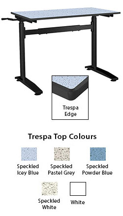 HA600 Height Adjustable Table - 16mm Solid Grade Trespa Top