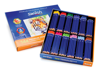 Swsh Classboxes of 144 Colouring Pencils