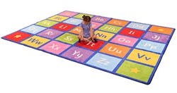 Large Alphabet Learning Rug (3600 x 2570mm)