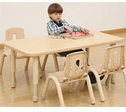 Elegant Rectangle Table - 6 Seater (1200 x 600mm)