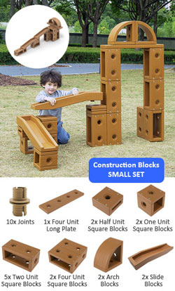 Construction Blocks - Small Set (26 pieces)