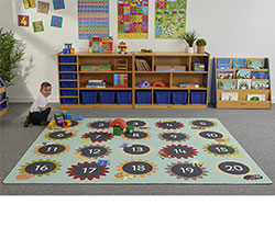 Mini Beasts Rug 