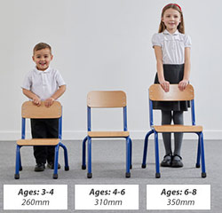 Milan Stackable Classroom Chair