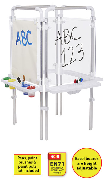 Tikk Tokk - 4 Sided Easel Set (with 4 Clear Acrylic Boards)