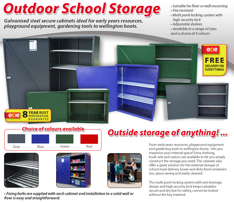 Outdoor School Storage