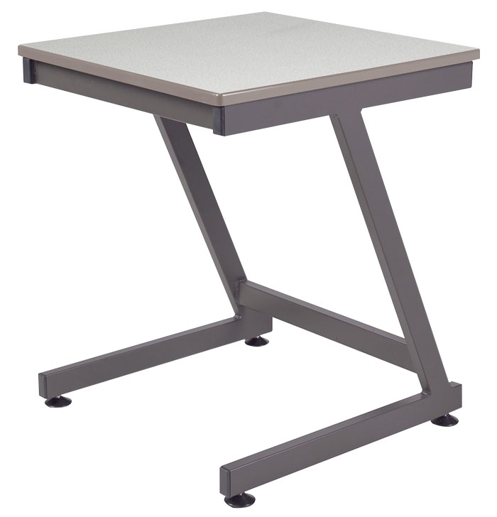 Z-Frame ICT/ Classroom Table 600 x 600mm - Cast PU Edge Z-Frame ICT/ Classroom Table 600 x 600mm - Cast PU Edge
