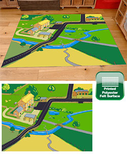 Early Years Farm Playmat - 2m x 1.5m