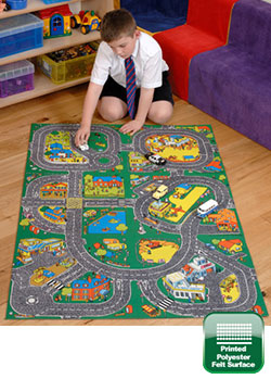 Original Roadway Playmat - 1.5m x 1m