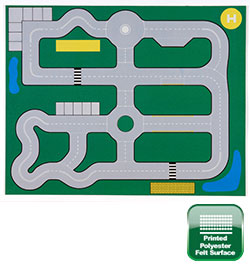 Road Plan Playmat