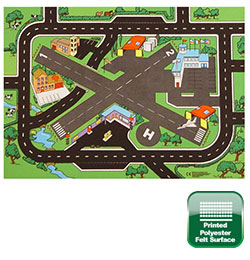 Airport & Roadway Playmat