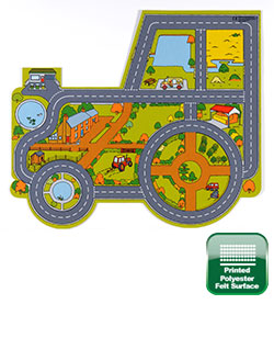 Tractor Farm Playmat - 1m Width