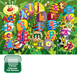 Alphabet Caterpillar Playmat - 1m Width