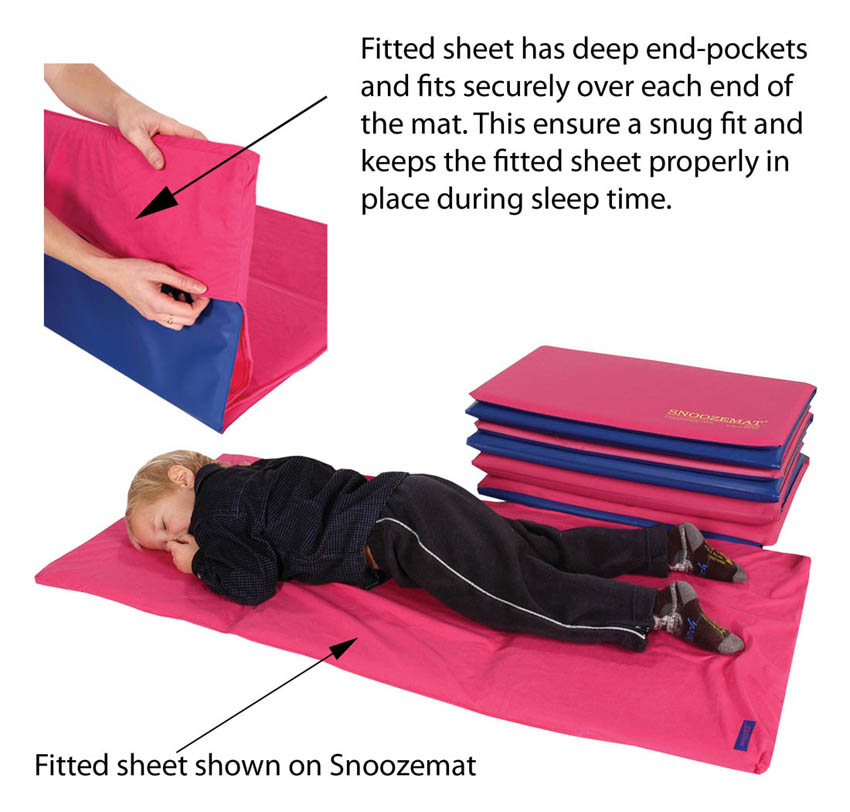 Fitted Sheets for Snoozemat - Pack of 10