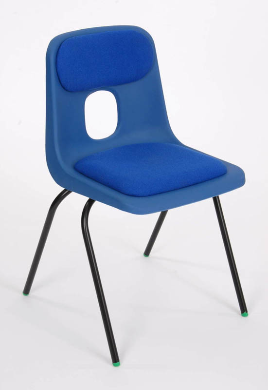 Hille Series-E Chair with Seat and Back Pad