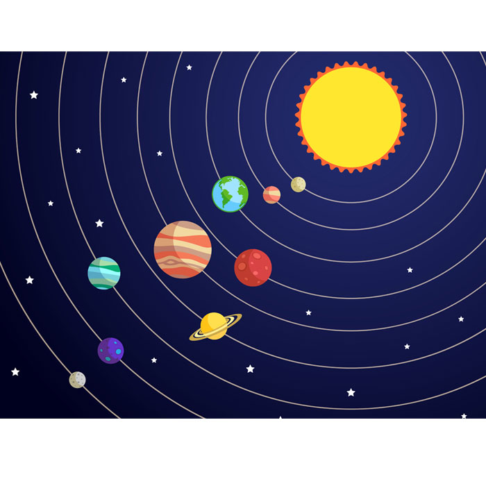 e4e - Solar System Playmat - 2m x 1.5m