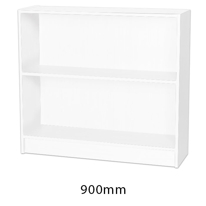 Sturdy Storage - White 1000mm Wide Bookcase