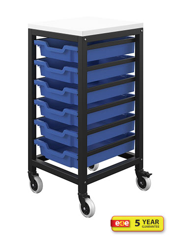 Titan Storage Unit with 6 Shallow Trays