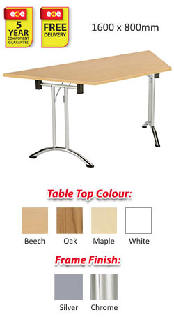 Union Folding Table - Trapezoidal