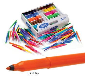 Swsh Classtrays of 300 Colouring Pens - Fine Tipped
