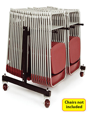 Titan Folding Chair Trolley - Holds 40 Chairs