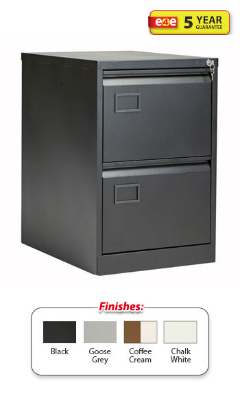 Bisley 2 Drawer Steel Filing Cabinet