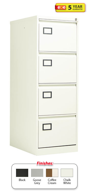 Bisley 4 Drawer Steel Filing Cabinet