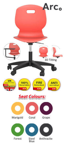 Titan Arc 3D Tilt Swivel Chair