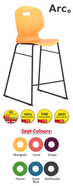 Titan Arc High Stool