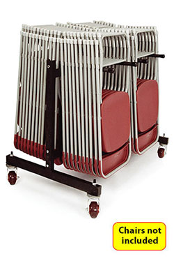 Titan Folding Chair Trolley - Holds 40 Chairs