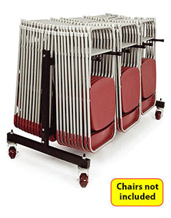 Titan Folding Chair Trolley - Holds 70 Chairs