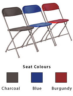 Titan Flat Back Folding Chair