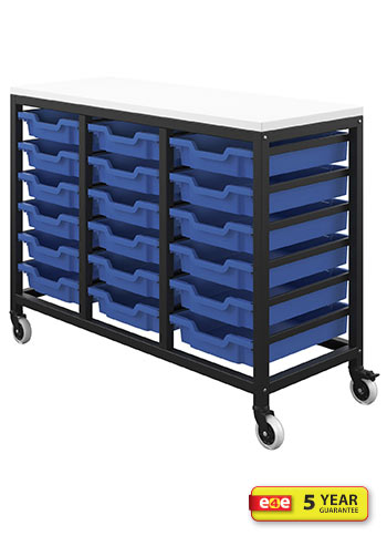 Titan Storage Unit with 18 Shallow Trays