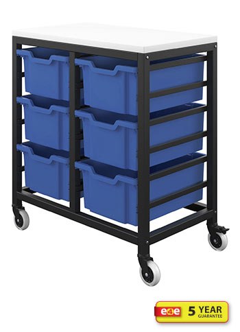 Titan Storage Unit with 6 Deep Trays