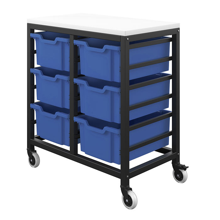 Titan Storage Unit with 6 Deep Trays