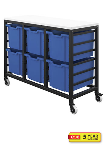 Titan Storage Unit with 6 Extra Deep Trays