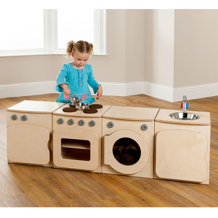 Toddler Play Kitchen - Set of 4 Units