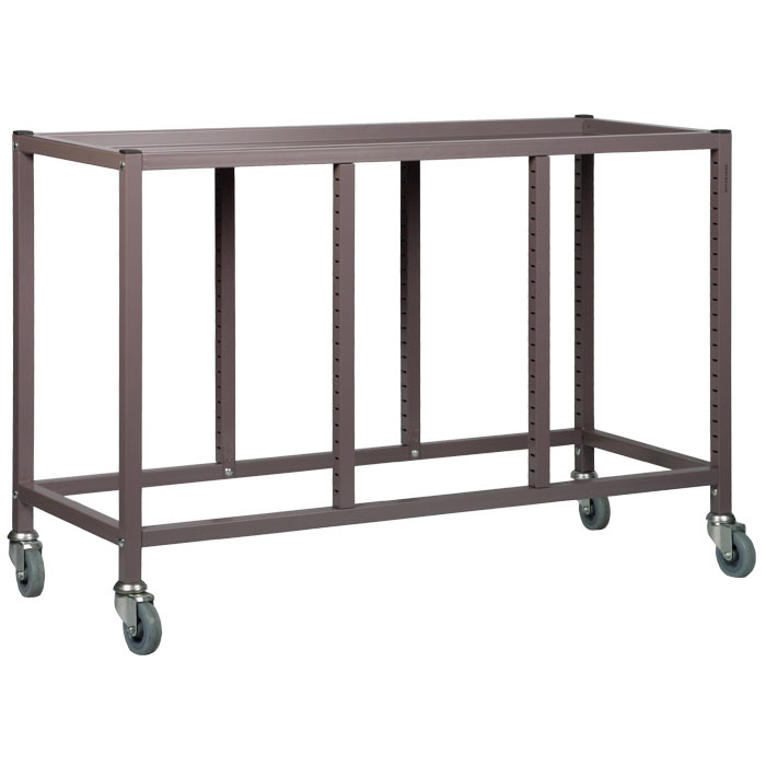 Gratnells Science Range - Under Bench Height Empty Treble Column Trolley - 735mm (holds 15 shallow trays or equivalent)