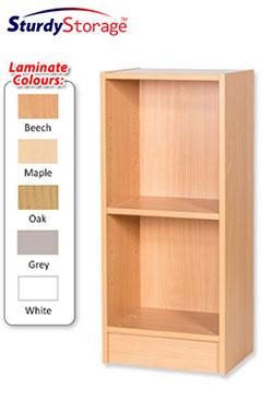 Sturdy Storage 900mm High Narrow Bookcase