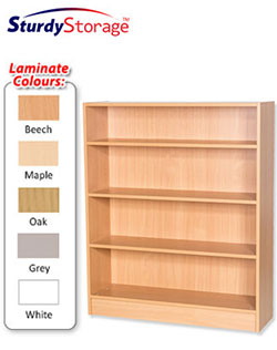 Sturdy Storage 1200mm High - 1000mm Wide Bookcase