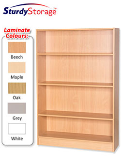 Sturdy Storage 1500mm High - 1000mm Wide Bookcase