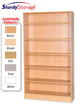 Sturdy Storage 1800mm High - 1000mm Wide Bookcase